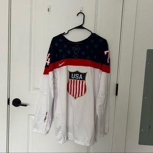 Nike TJ Oshie USA Hockey Jersey 2014 Olympics